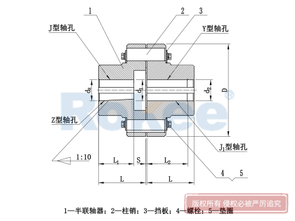 LX(HL)型彈性柱銷聯(lián)軸器