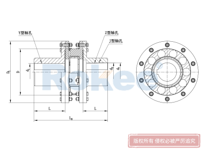 LMS型雙法蘭梅花彈性聯(lián)軸器